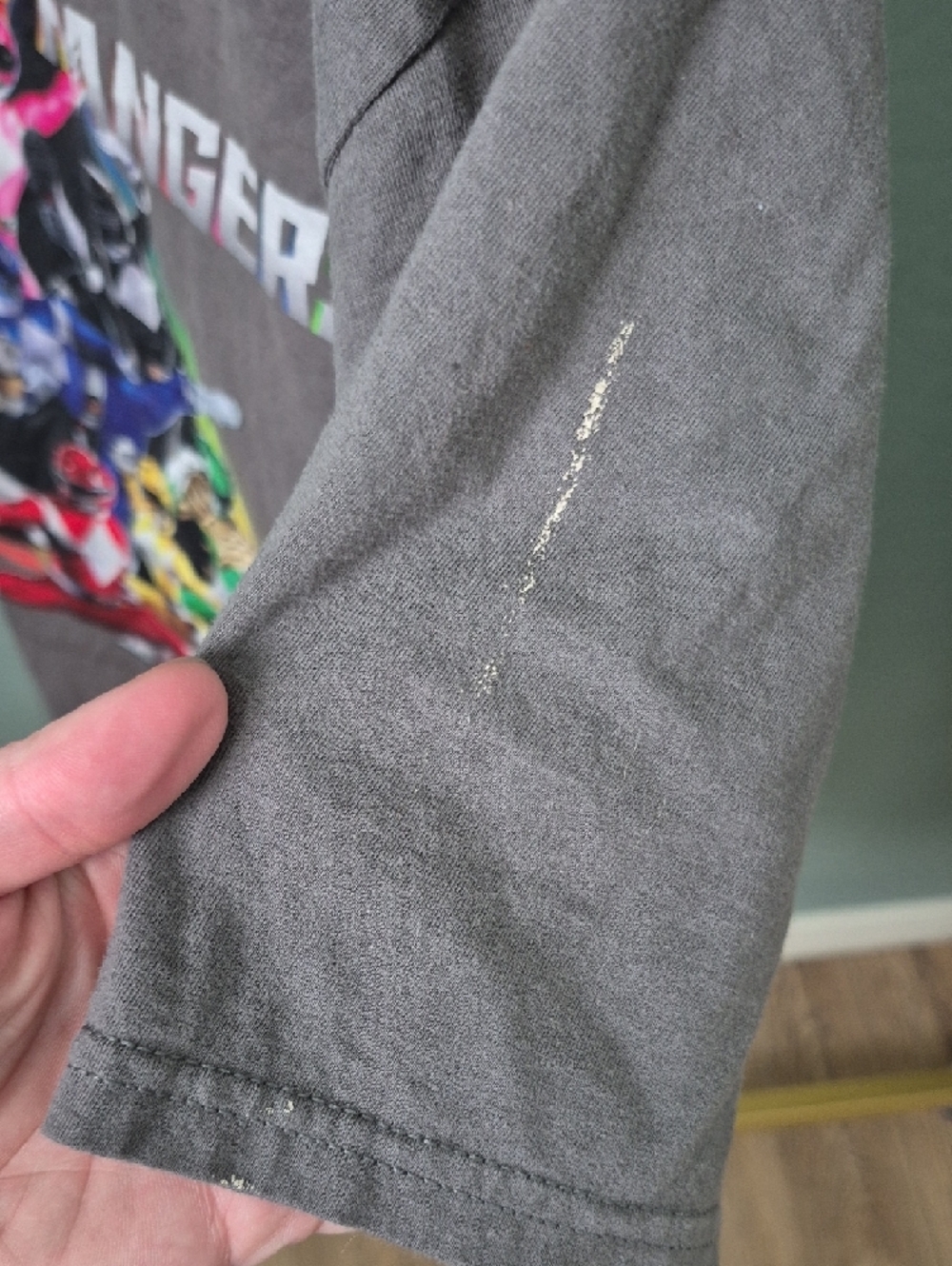 Power Rangers Graphic Tee - Gray with Multicolor Rangers - Picture 7 of 8